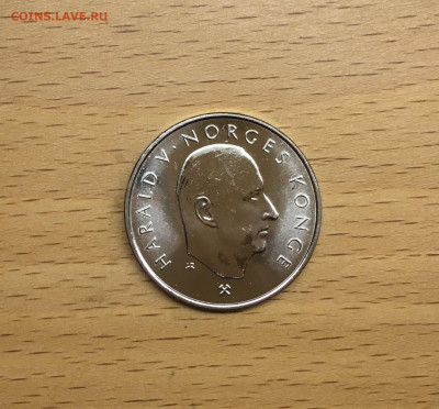 Норвегия 5 крон 1995 1000 лет чеканке монет Норвегии - IMG_3773.JPG