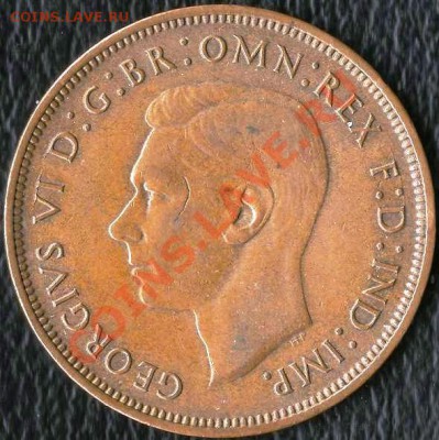 ВЕЛИКОБРИТАНИЯ 1 пенни 1948г.До 12.12.2011г. - Изображение 270