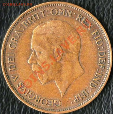 ВЕЛИКОБРИТАНИЯ 1 пенни 1936г.До 12.12.2011г. - Изображение 272