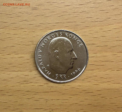 Норвегия 5 крон 1996 100 лет Норвежской полярной экспедиции - IMG_3804.JPG