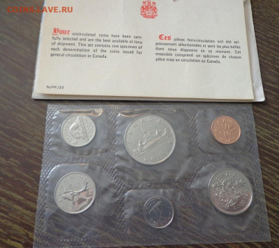 КАНАДА - мягкий годовой набор 1976 в конверте 23.12, 22.00 - Канада набор 1976 конверт_2
