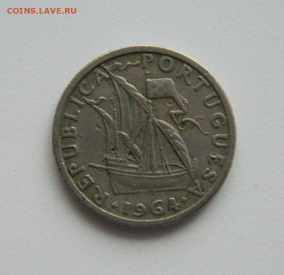 Португалия 2,5 эскудо 1964 г. (Парусник) до 22.12.22 - DSCN4523.JPG