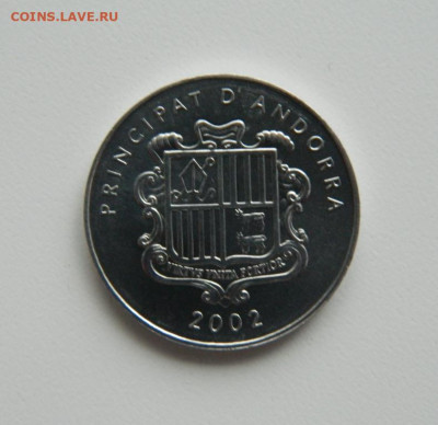 Андорра 1 сантим 2002 г. (Юбилейная) Фауна до 22.12.22 - DSCN4512.JPG