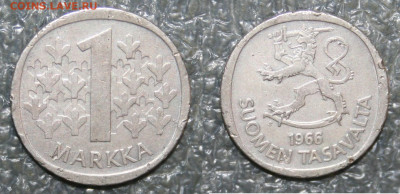 1 маркка финляндия 1966г., до 24.12.22г. в 22.00 по (мск) - IMG_3509.JPG