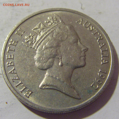 10 центов 1992 Австралия №1 24.12.22 22:00 М - CIMG5327.JPG