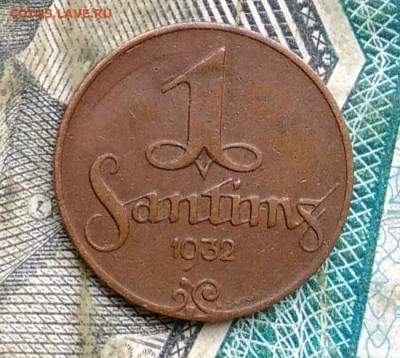 Латвия 1 сантим 1932 года до 22.12.2022 - IMG_20221217_233814
