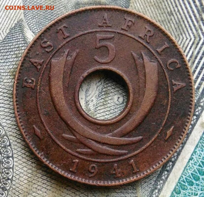 Восточная Британская африка 5 центов 1941 год до 22.12.2022 - IMG_20221205_231341