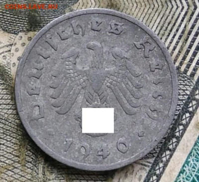 Германия 1 пфенниг 1940 года двор F до 22.12.2022 - IMG_20221206_163319