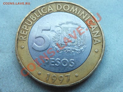 ДОМИНИКАНА 5 песо 1997г. БИМЕТАЛЛ до 12.12.11 в 22-00 - MEMO0048.JPG