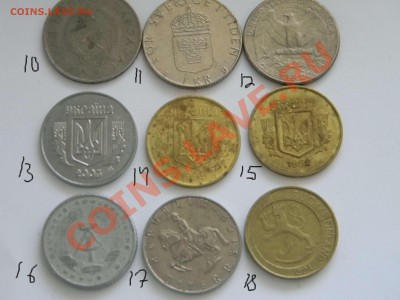 Продам простые иностранные монеты по 10р - 4