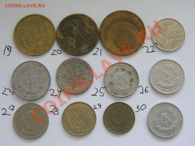 Продам простые иностранные монеты по 10р - 6