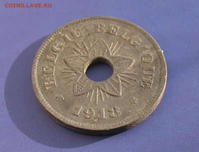 Бельгия 50 сантимов 1918 до 25.12.22г. 22.00ч. - бельгия