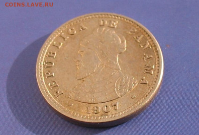2 сентесимо 1907 AUNC до 25.12.22г. 22.00ч. - пан
