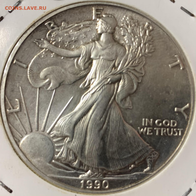 1$ США 1990г.Шагающая свобода,в сохране.До 24.12.22г. 22:15 - 2D9D5E1E-A3BF-429B-AB10-67EC1CA452BD