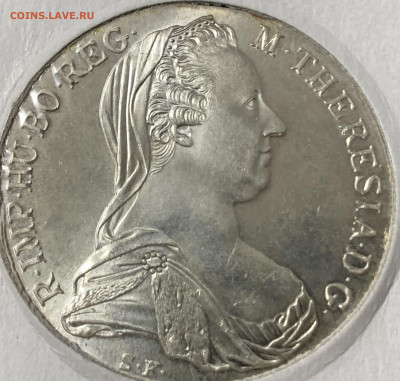 Талер Марии-Терезии 1780г.,рестрайк до 24.12.22г.22:15 мск - 9D1BDFAE-1CDD-48FF-A092-43B73166B6BC