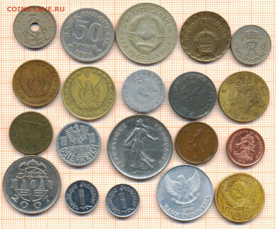 монеты разные 12 от 5 руб. фикс цена, до ухода в архив - лист 12а 001