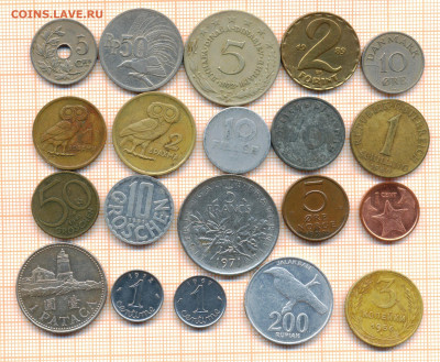 монеты разные 12 от 5 руб. фикс цена, до ухода в архив - лист 12 001