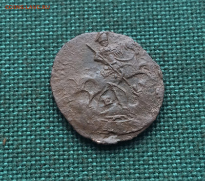 Полушка 1771 г. ЕМ. Екатерина II. (А32)  24.12 - 5ipI3wcfp1s