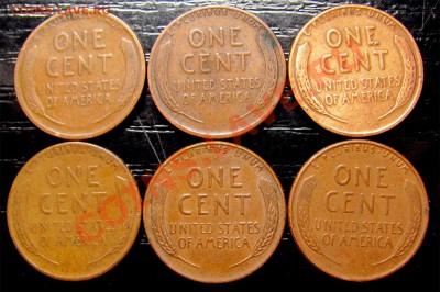 E89 1¢ США 6 шт. 1930, 35, 37D, 38, 54, 55 до 12.12 в 22°° - E89 1c USA 6 pcs_2