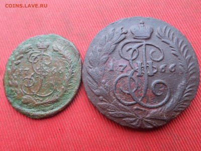 Денга 1766г., 2 копейки 1766,1790г. 3 шт. до 25.12.2022г. - SAM_6818.JPG