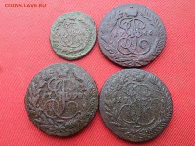 Денга 1766г., 2 копейки 1766,1790г. 3 шт. до 25.12.2022г. - SAM_6815.JPG
