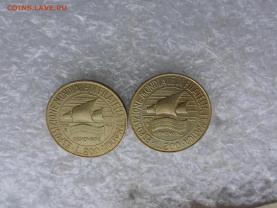 Италия 200 лир 1992г Выставка в Генуе - SAM_3425.JPG
