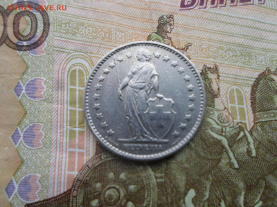 Швейцерия 1 франк 1978г. - SAM_3418.JPG