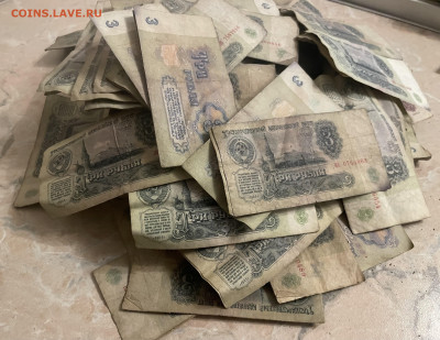 3 рубля 1961 года, 1000 шт (россыпь) до 29.12.22 - BDFA185D-9545-45AA-853E-1748FA29B7BC