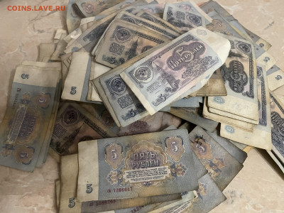 5 рублей 1961 года, 1000 шт. (россыпь) до 29.12.22 - 6B3E862A-2924-4104-B9C7-B98B3CFDE4FB