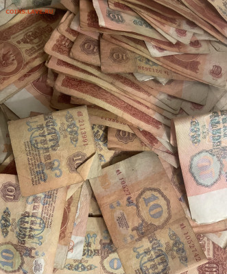 10 рублей 1961 года, 1000 шт. (россыпь) до 29.12.22 - 8BBDDFF0-3529-480F-B9F2-A53F65D9DBC2