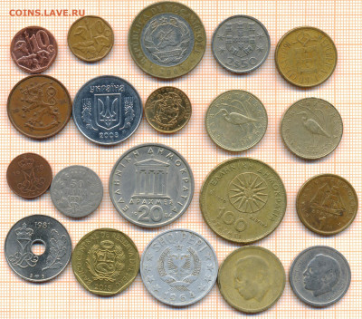 монеты разные 15 от 5 руб. фикс цена, до ухода в архив - лист 15а 001