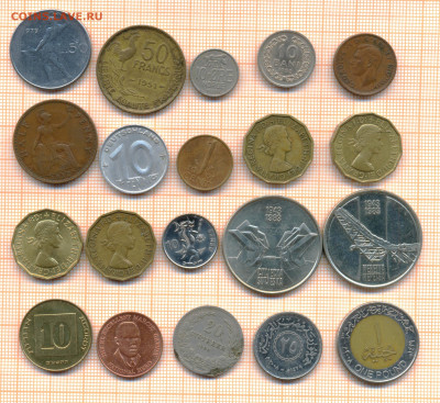 монеты разные 9А от 5 руб. фикс цена,  до ухода в архив - лист 9второй 001