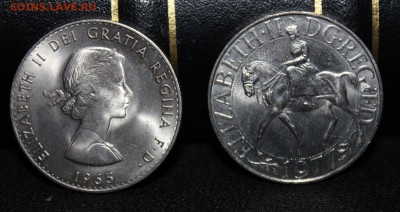 1 крона 1965 и 1977 г. Англия, до 02.01.23г. 21-00 мск. - IMG_1445.JPG
