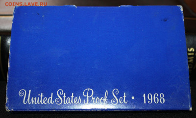США Годовой набор монет 1968 Proof до 3.01.23. 21-00 мск. - IMG_1497.JPG