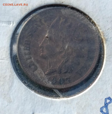 1 цент США 1907г. до 3 .01.23г. 22:00 - 20221230_134004