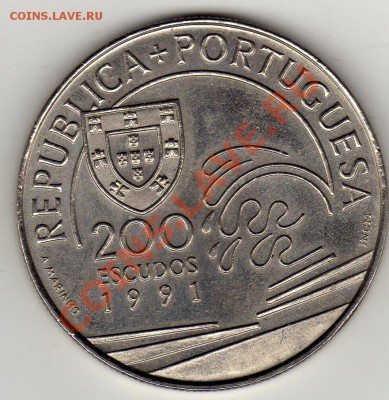 ПОРТУГАЛИЯ 200 ЭСКУДО 1991 КОЛУМБ ДО 12.12.11 В 22.00 (1007) - img055