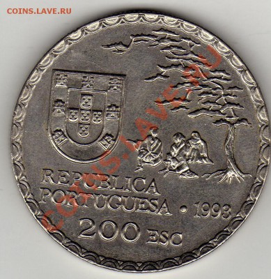 ПОРТУГАЛИЯ 200 ЭСКУДО 1993 ARTE NAMBAN ДО 12.12.11 22Ч(1009) - img059