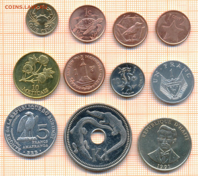 11 монет экзотики, до 07.01.2023 г. в 22.00 по Москве - 3