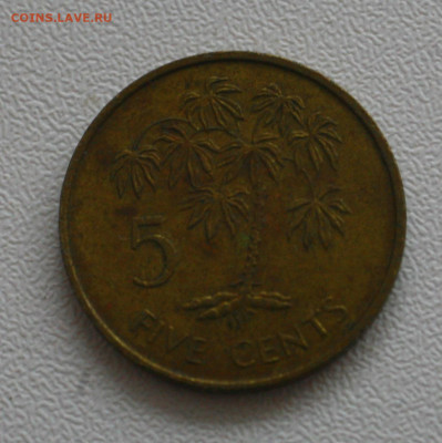 Сейшелы 5 центов, 1982 с 30р до 07.01.2023 22.00 - _MG_2956.JPG