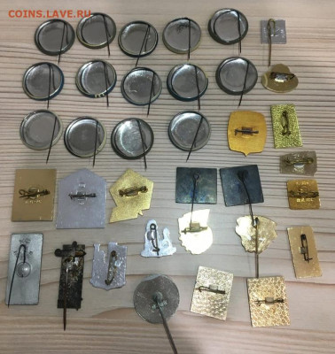 Ассорти различных значков СССР - фикс - 33