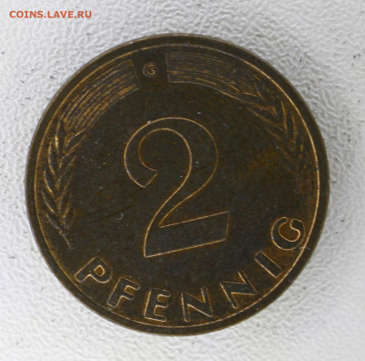 Германия 2 пфеннига, 1964 с 10р до  07.01.23 22.00 - _MG_3021.JPG