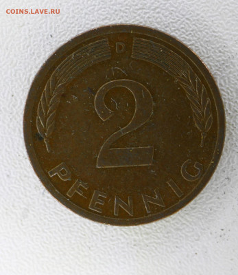 Германия 2 пфеннига 1974 с 5р до  07.01.23 22.00 - _MG_3062.JPG