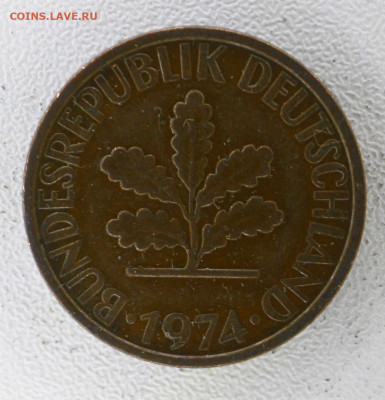 Германия 2 пфеннига 1974 с 5р до  07.01.23 22.00 - _MG_3063.JPG