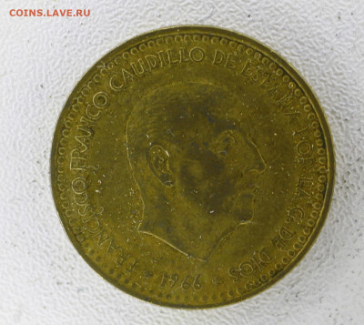 Испания 1 песета, 1966 с 10р до  07.01.23 22.00 - _MG_3064.JPG