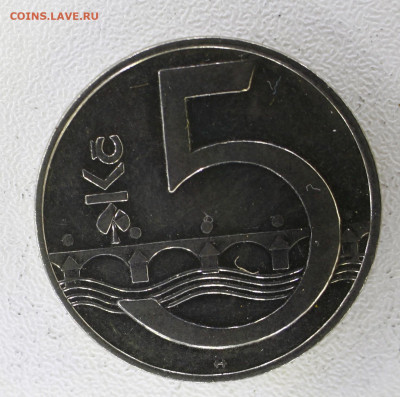 Чехия 5 крон, 1993 с 20р до  07.01.23 22.00 - _MG_3098.JPG