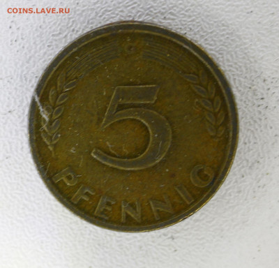 Германия 5 пфеннигов, 1949 с 10р до  07.01.23 22.00 - _MG_3126.JPG