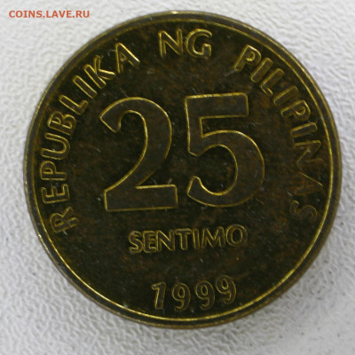 Филиппины 25 сентимо, 1999 с 20р  до 08.01.23 22.00 - _MG_3172.JPG