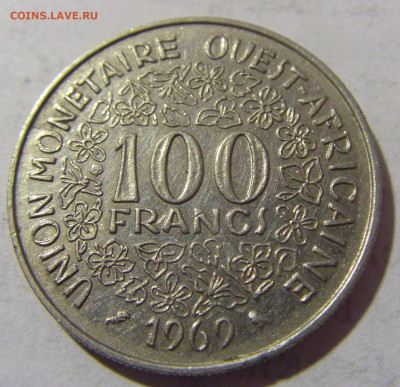 100 франков 1969 Зап Африка №1 08.01.2023 22:00 МСК - CIMG6155.JPG