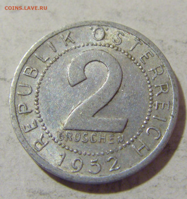 2 гроша 1952 Австрия №1 08.01.2023 22:00 МСК - CIMG7013.JPG