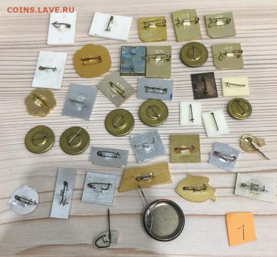 Ассорти различных значков СССР - 3 - фикс - 77